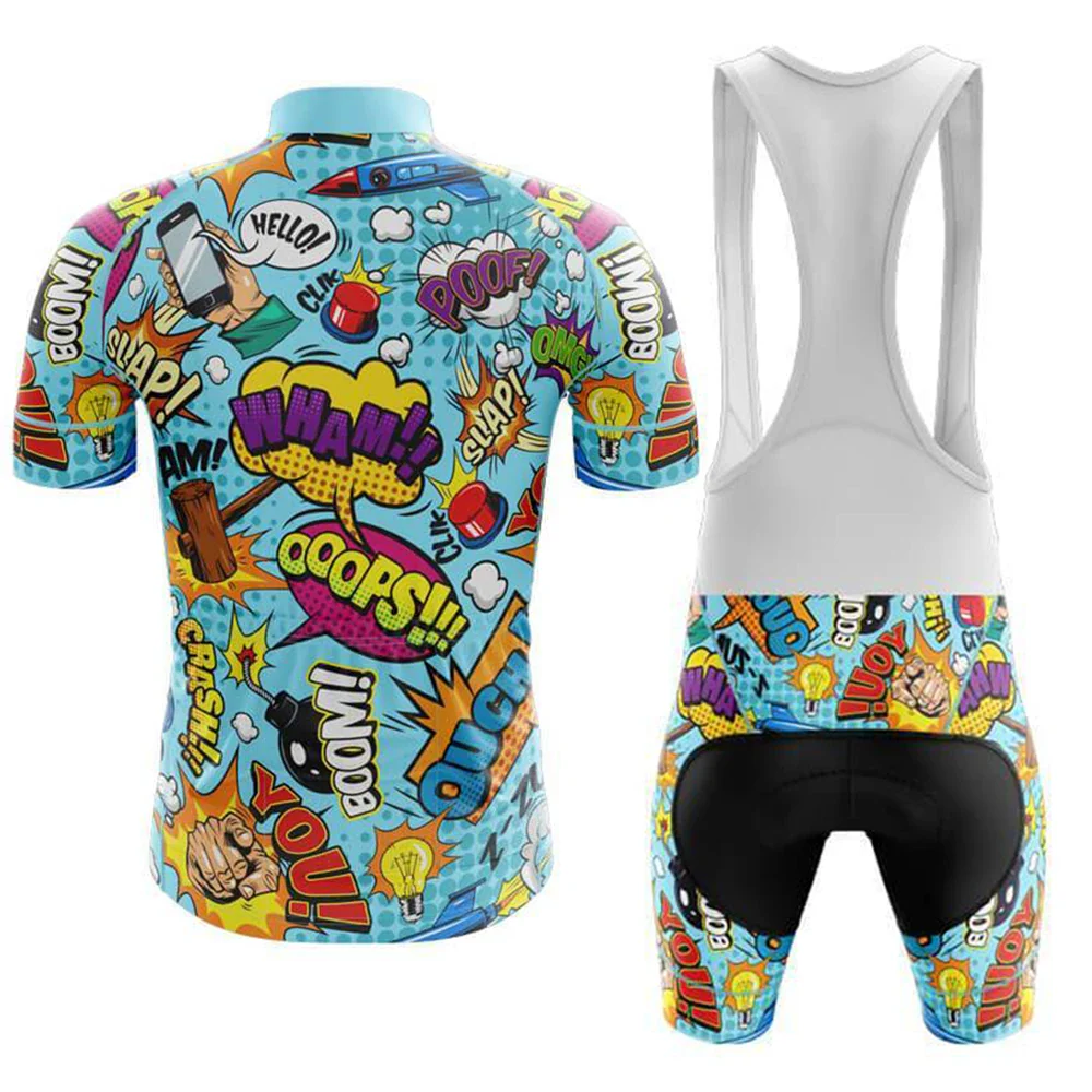 Comic Association Men's Short Sleeve Cycling Kit - Image 2