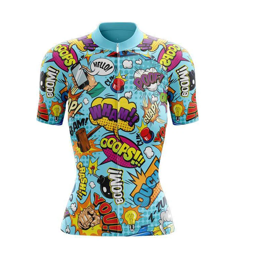 Comic Association Women's Short Sleeve Cycling Kit - Image 3