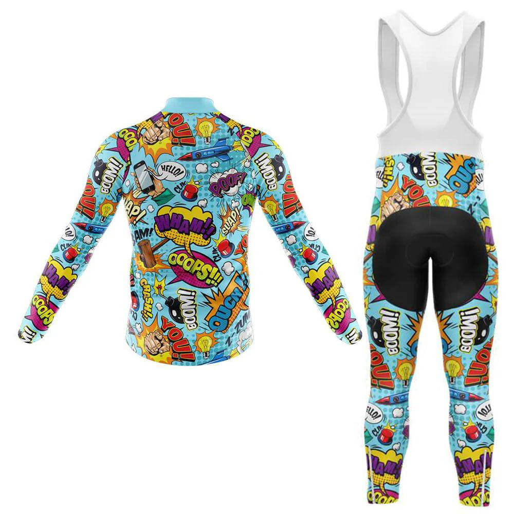 Comics Men's Long Sleeve Cycling Kit - Image 2