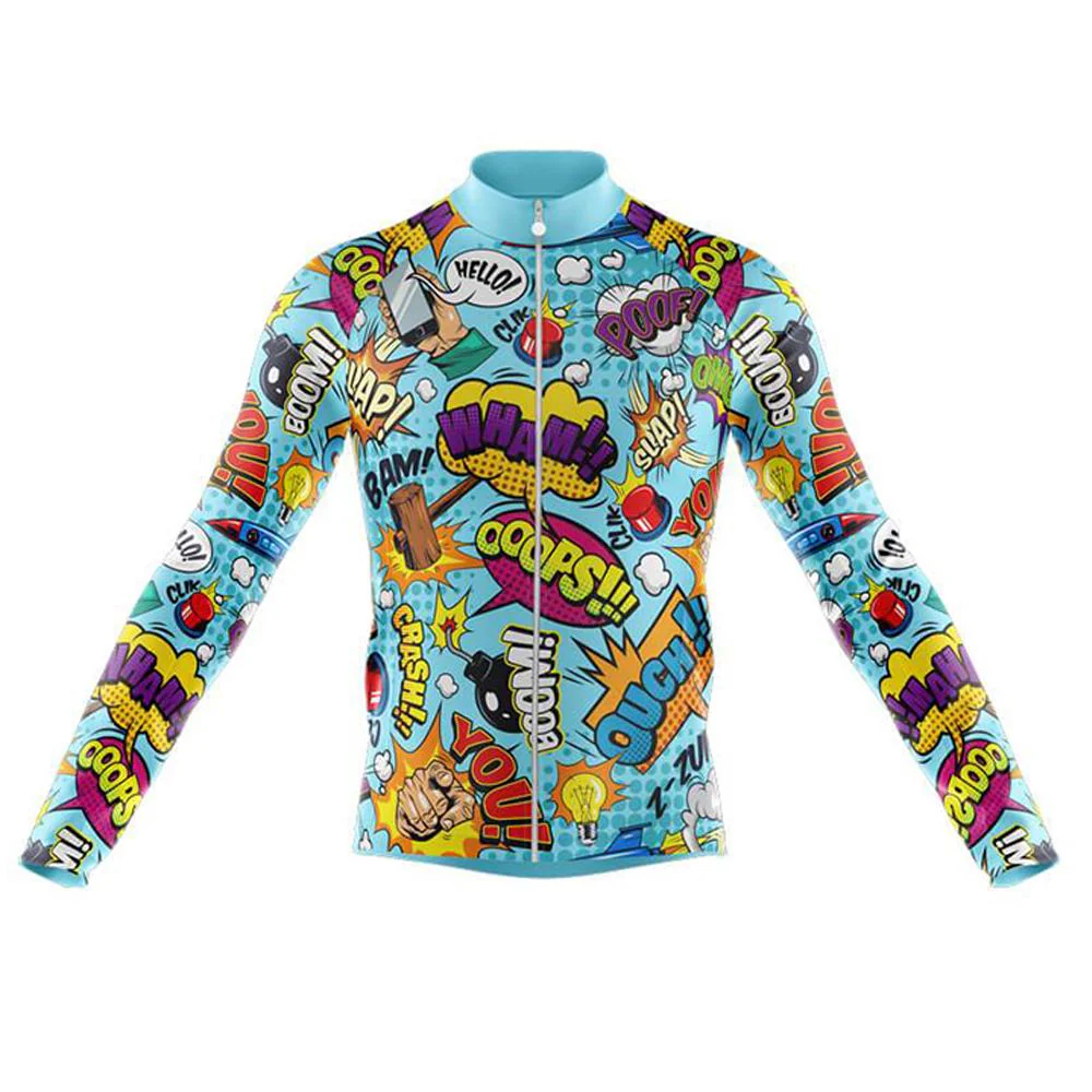 Comics Men's Long Sleeve Cycling Kit - Image 3