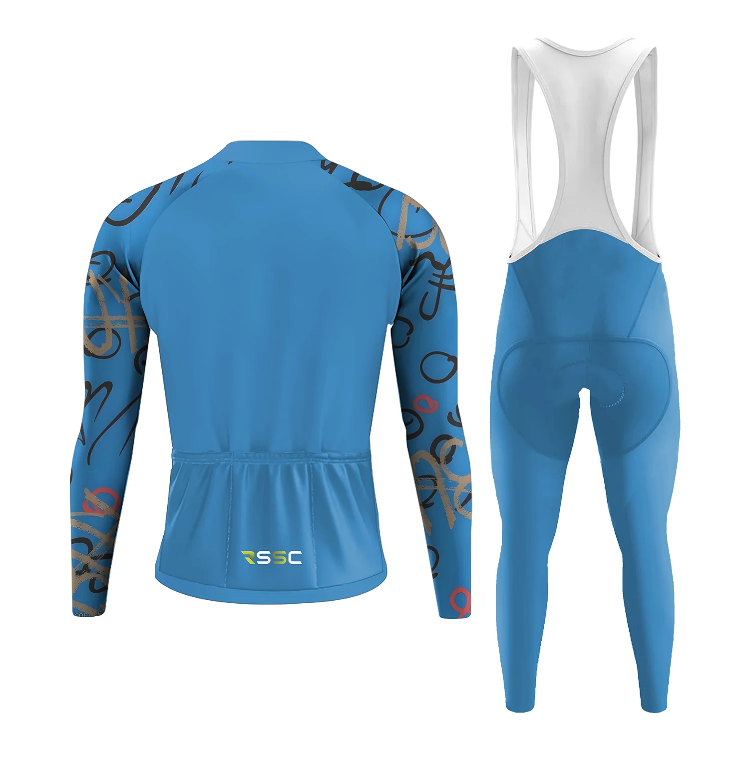 Cookie Monster Men's Long Sleeve Cycling Kit - Image 2