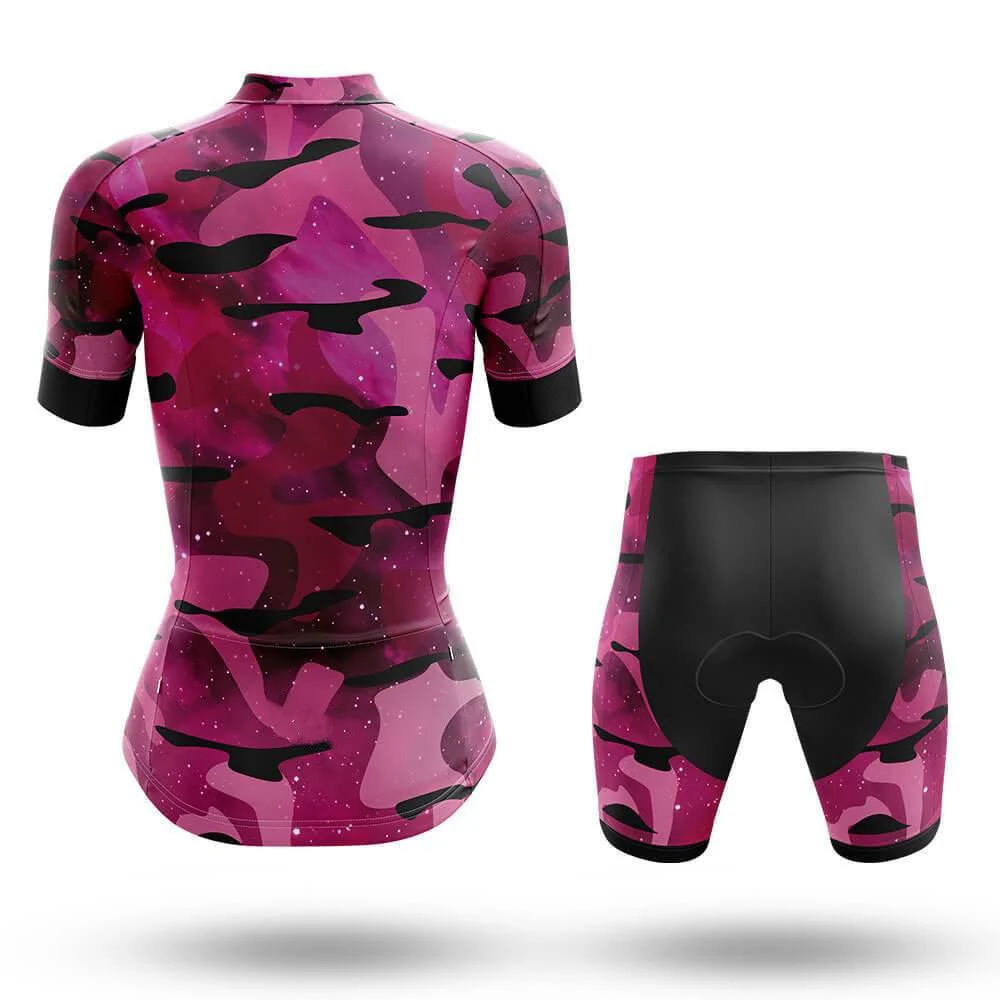 Cosmic Camo Women's Short Sleeve Cycling Kit - Image 2