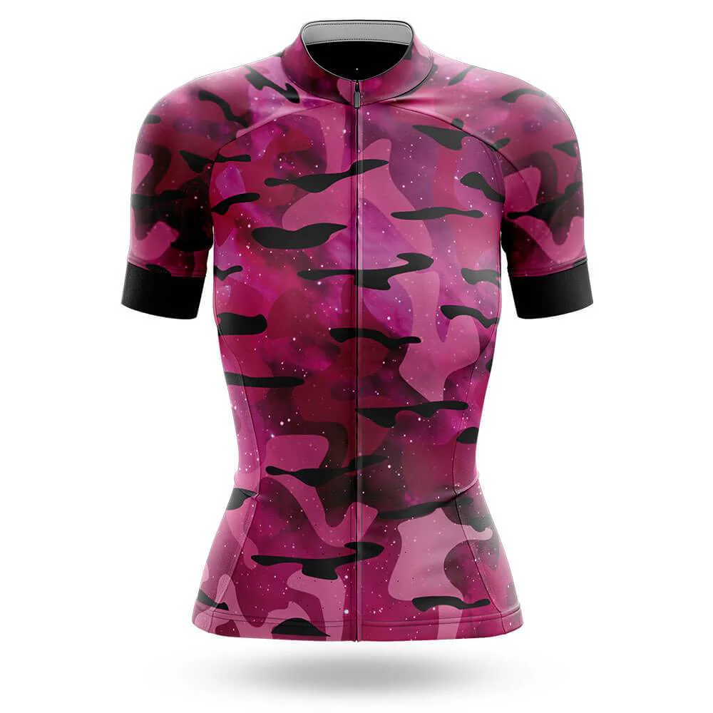 Cosmic Camo Women's Short Sleeve Cycling Kit - Image 3