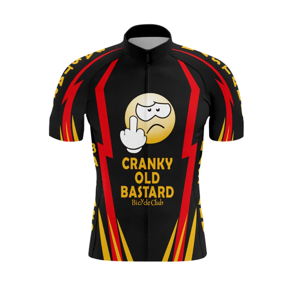 Cranky Old Bastard Men's Short Sleeve Cycling Kit - Image 3