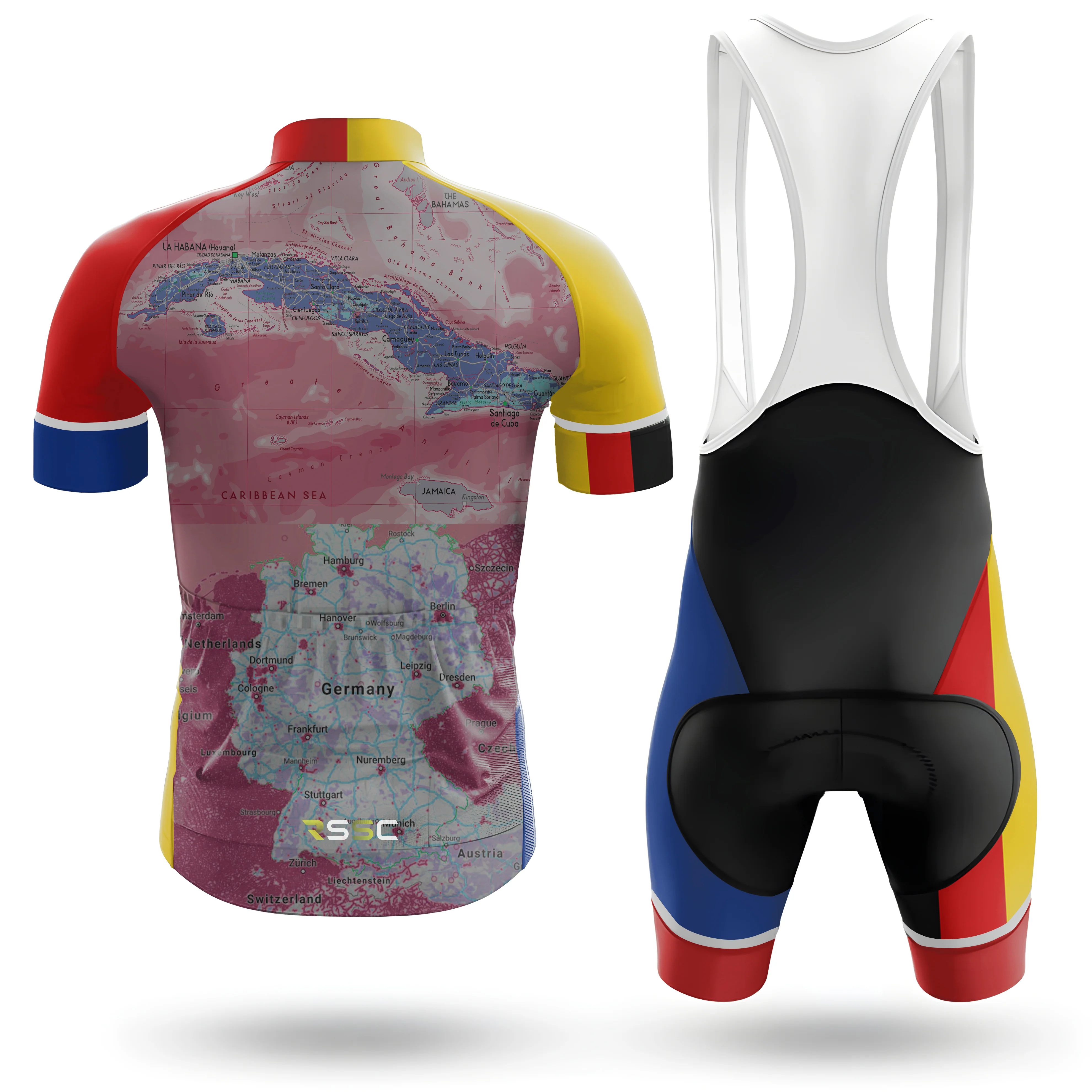 Cuba Germany Men's Cycling Kit - Image 2