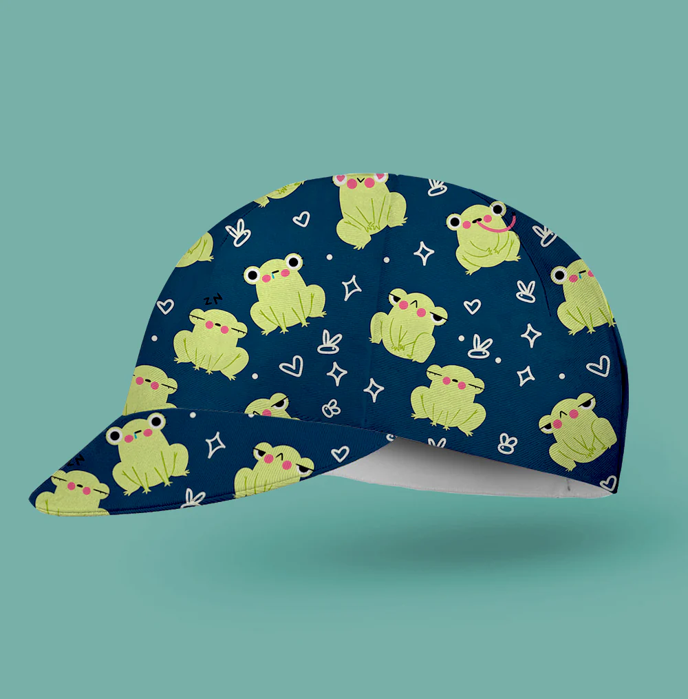 Cute Frog Pet Cycling Cap - Image 2