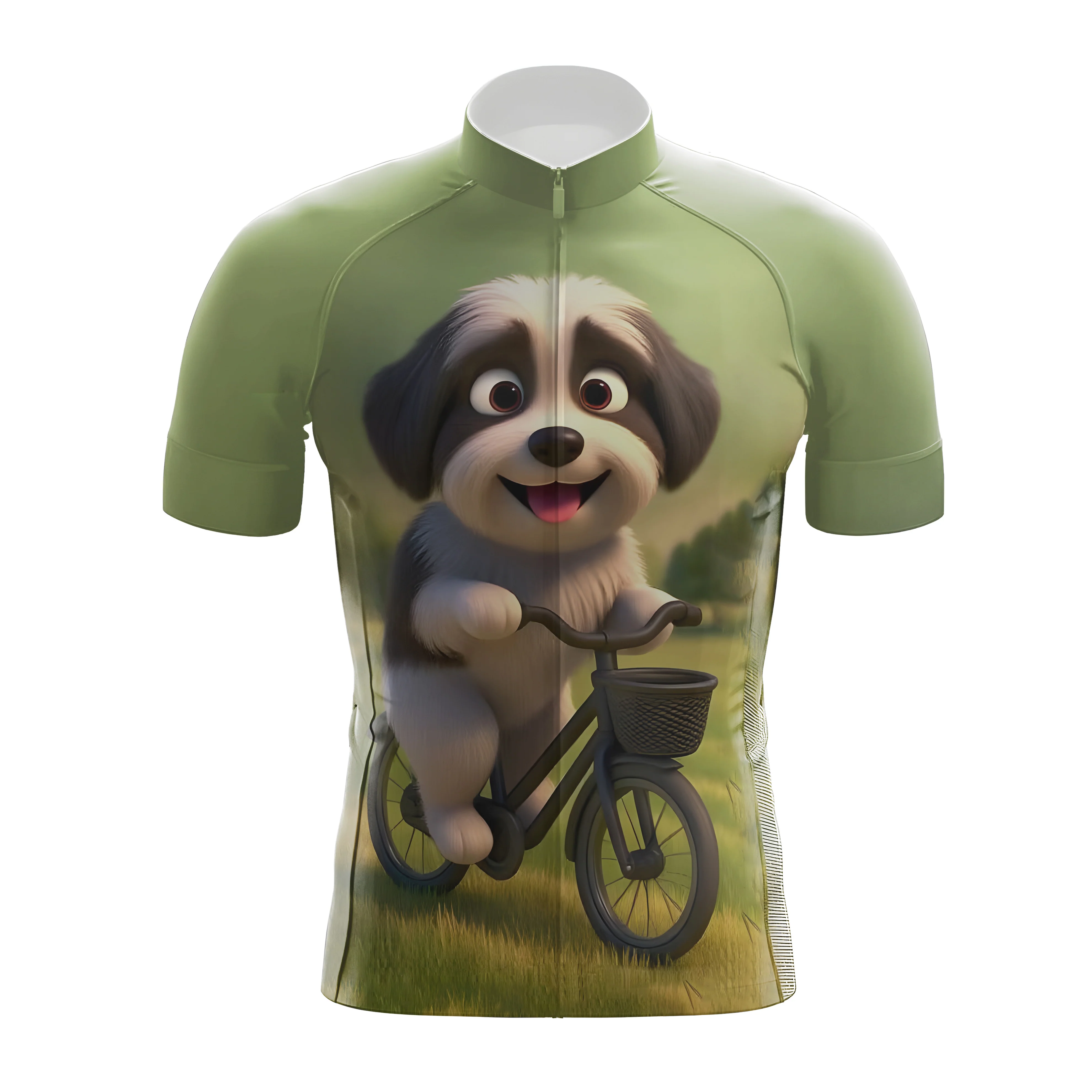 Cute Puppy Men's Cycling Kit - Image 3