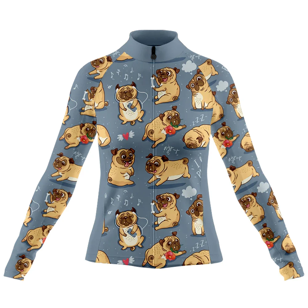 Cutest Pugs Women's Cycling Kit - Image 5