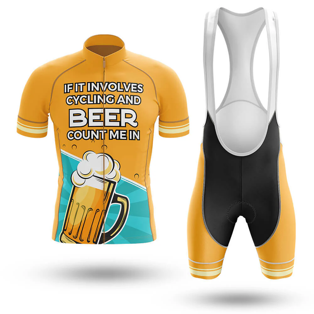 Cycling And Beer Men's Short Sleeve Cycling Kit
