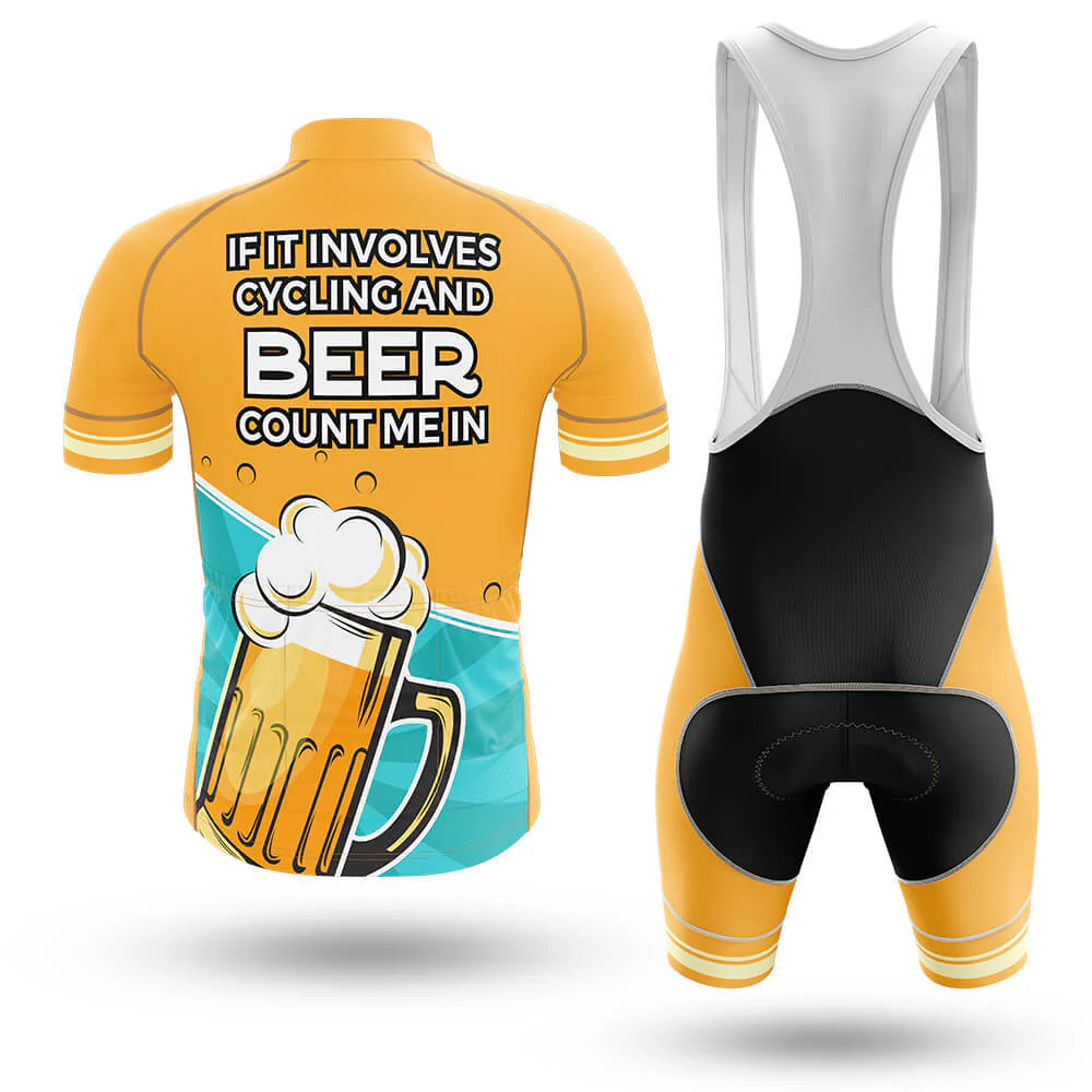 Cycling And Beer Men's Short Sleeve Cycling Kit - Image 2