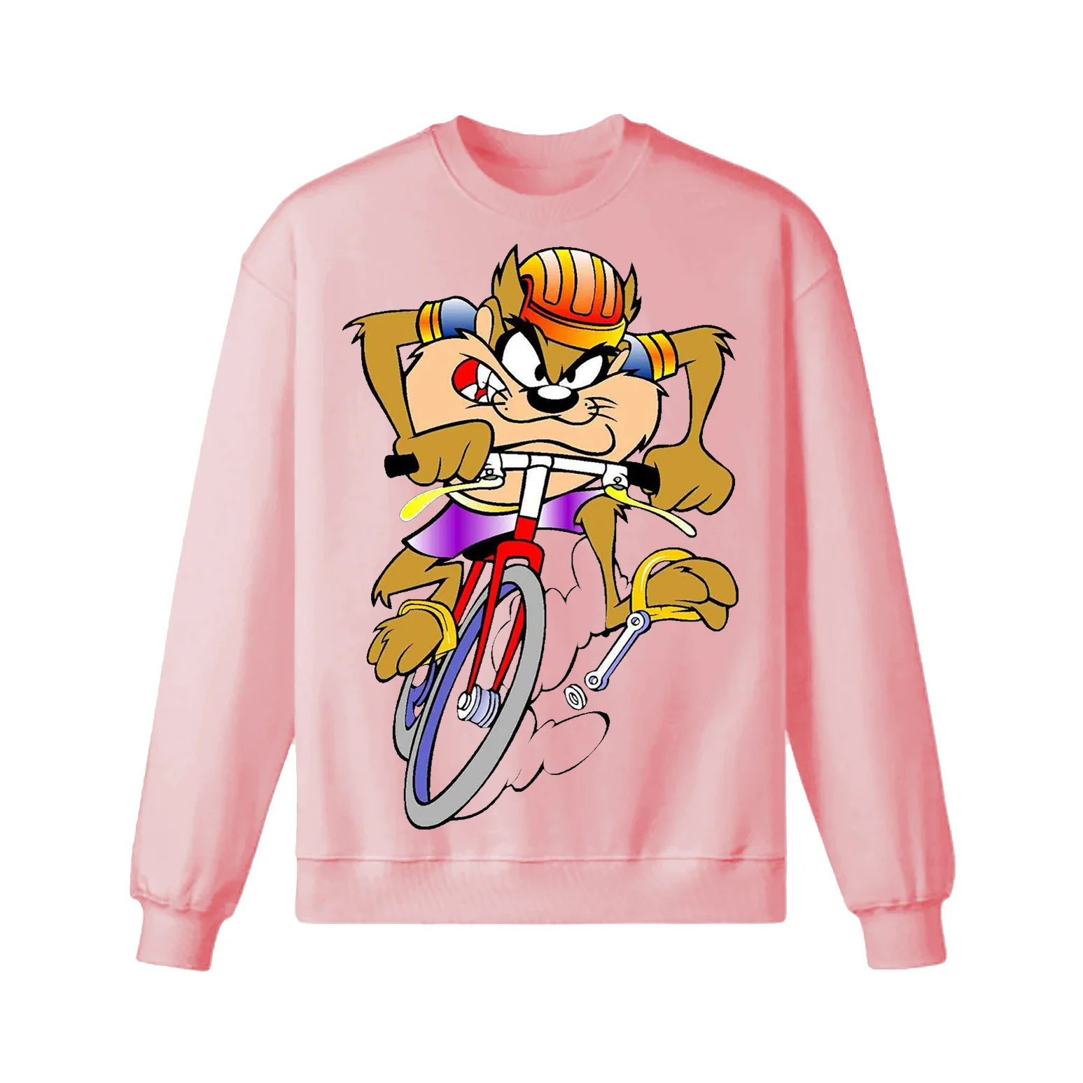 Cycling Cartoon Sweatshirt - Image 3