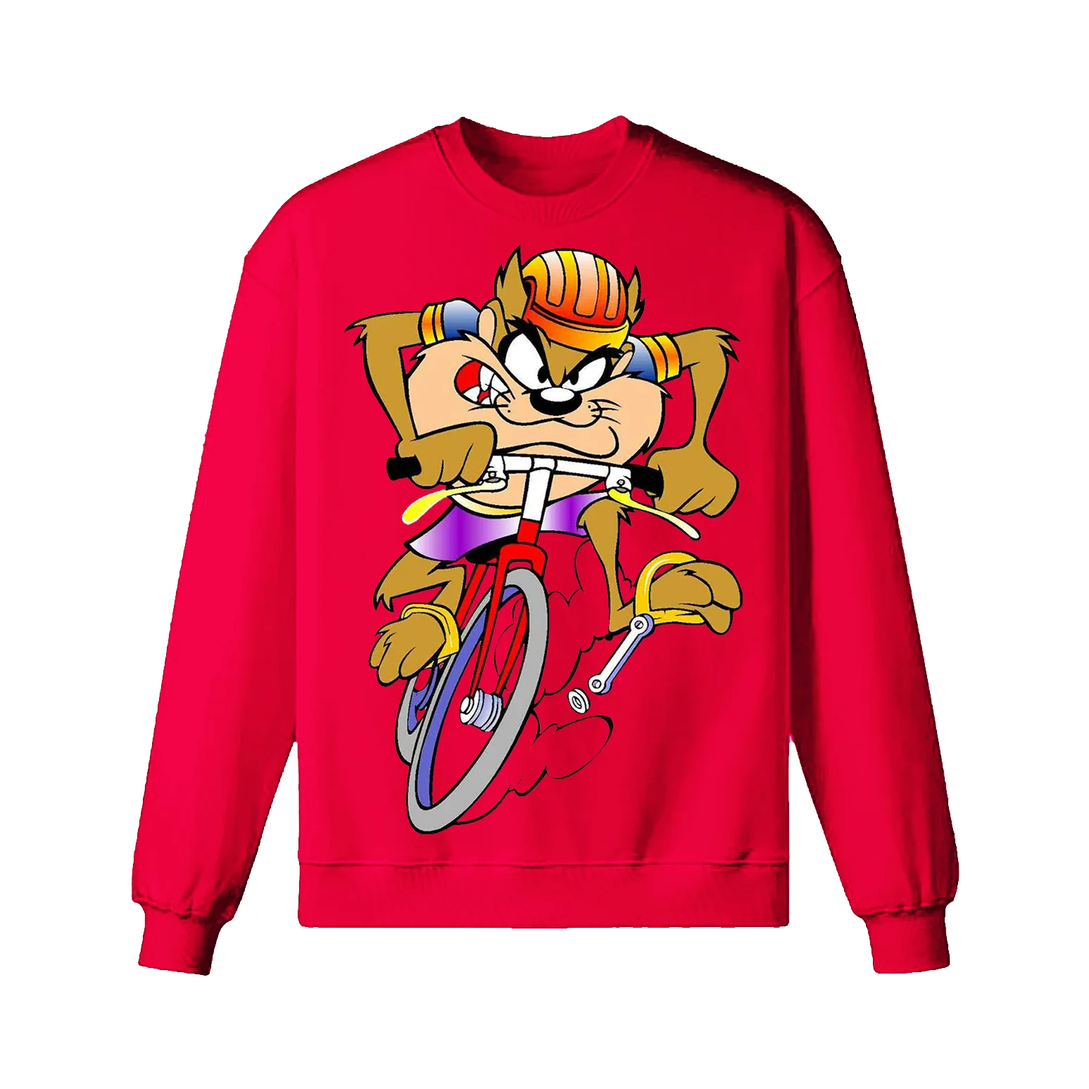 Cycling Cartoon Sweatshirt - Image 4