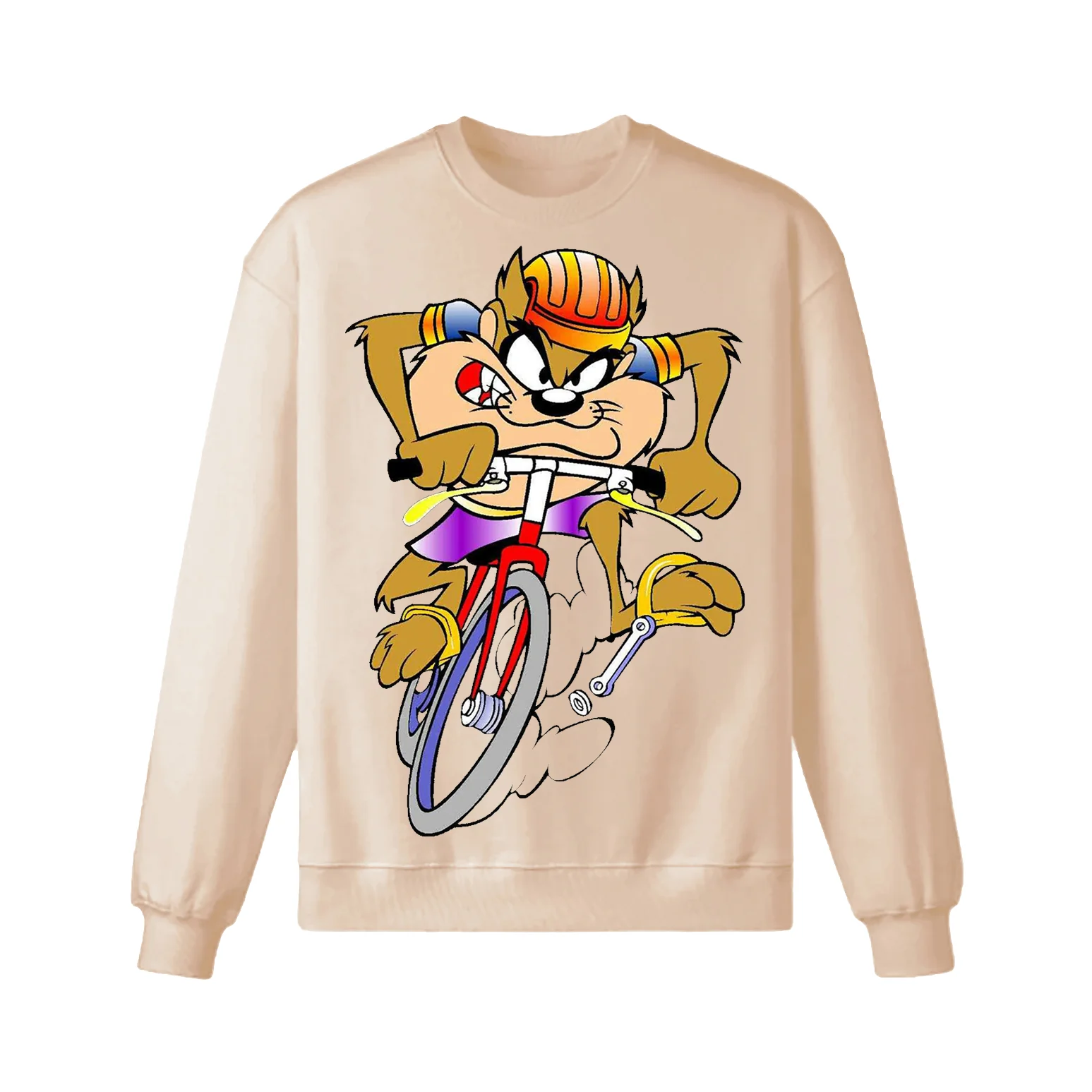 Cycling Cartoon Sweatshirt - Image 6