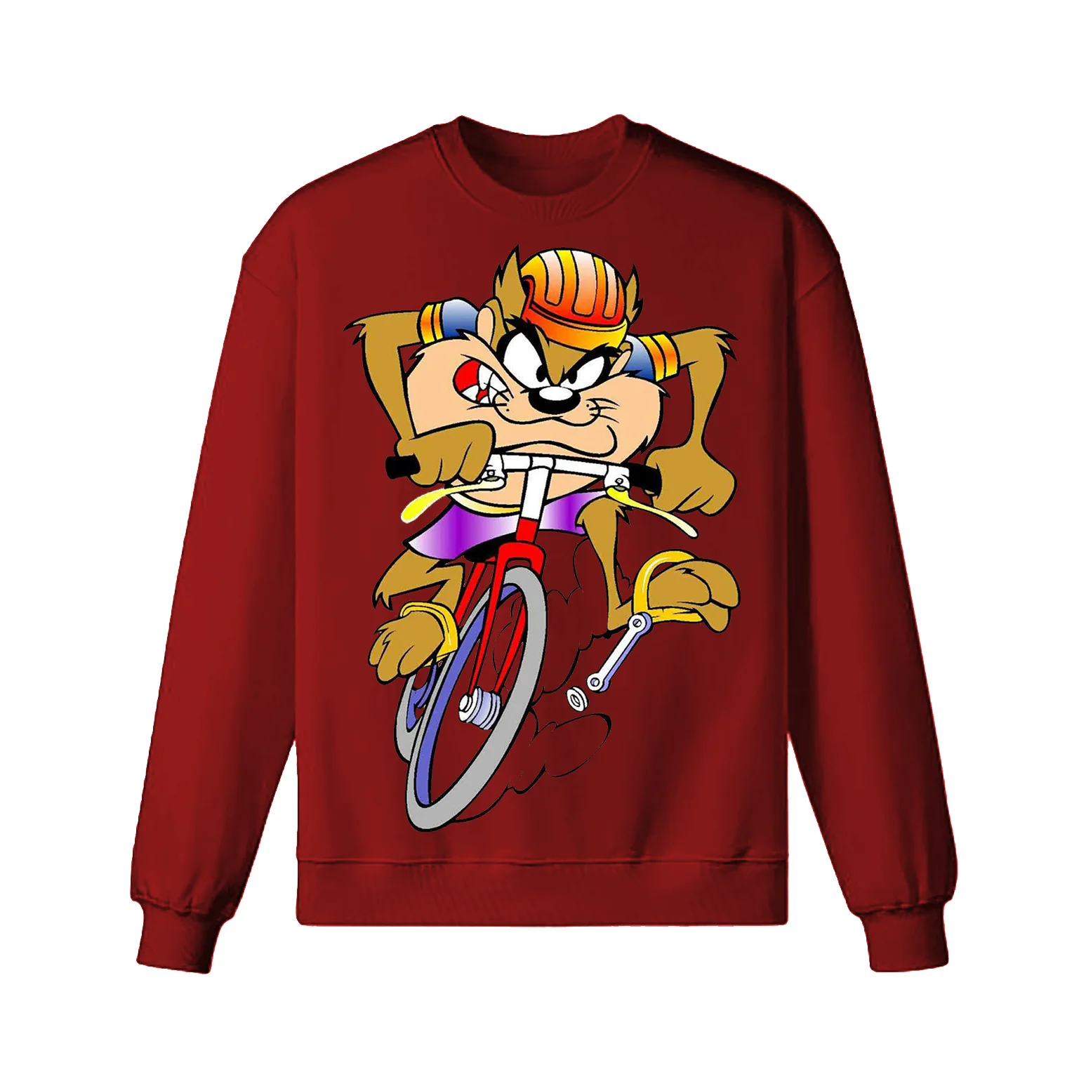 Cycling Cartoon Sweatshirt - Image 7