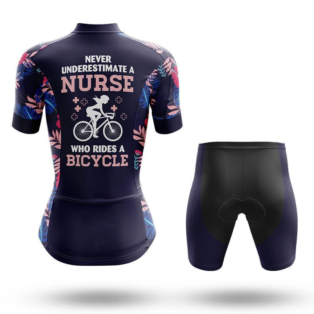 Cycling Nurse Women's Short Sleeve Cycling Kit - Image 2