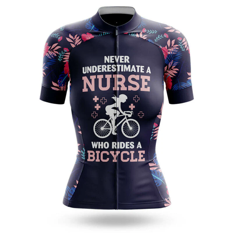 Cycling Nurse Women's Short Sleeve Cycling Kit - Image 3