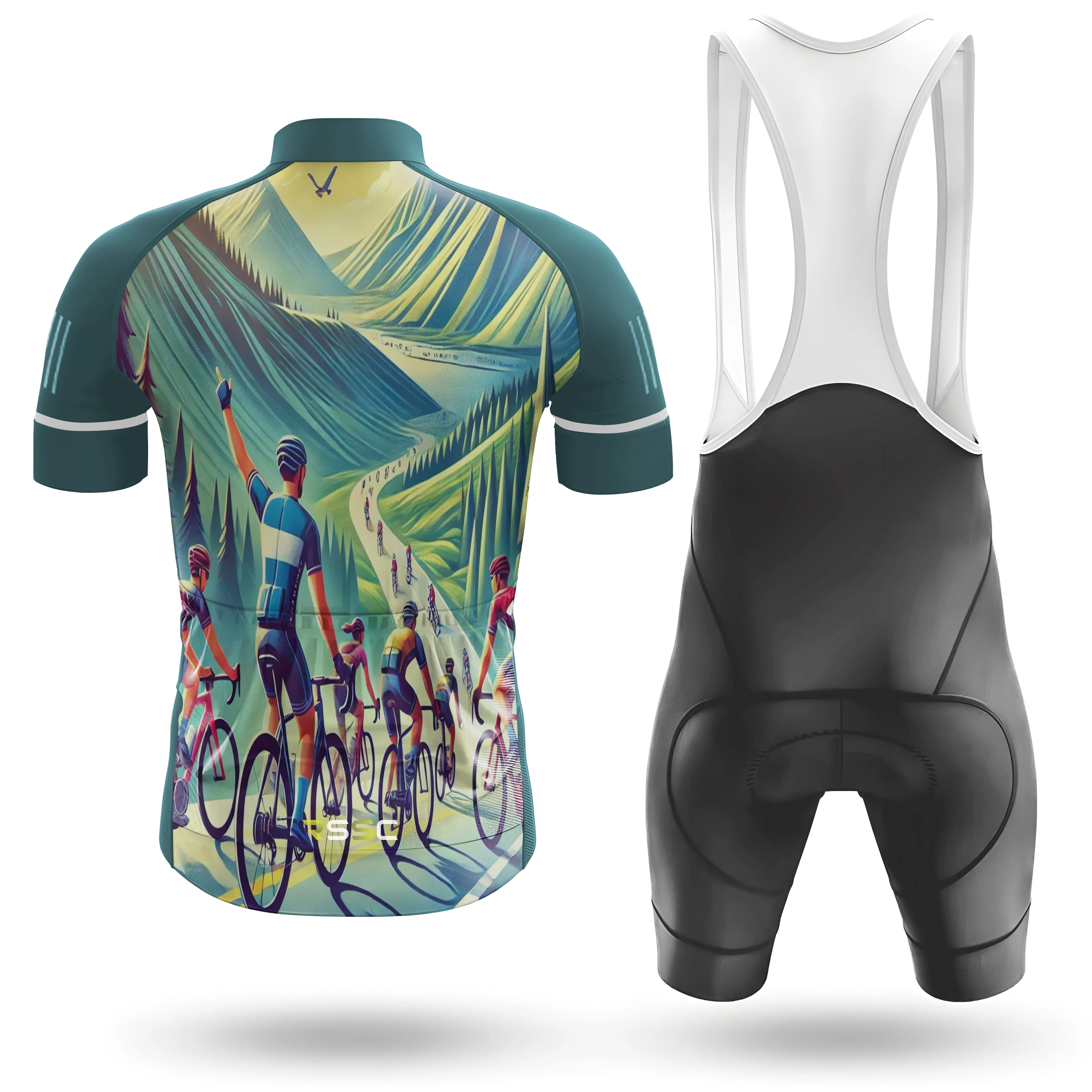 Cycling Team Men's Cycling Kit - Image 2