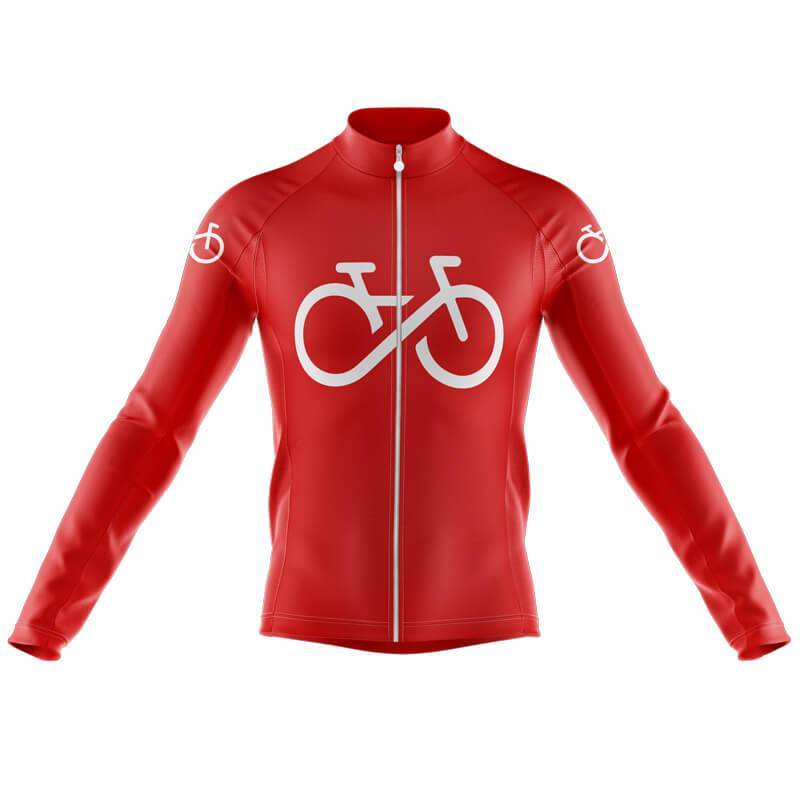 Bike Forever  Men's Long Sleeve Cycling Jersey - Image 2
