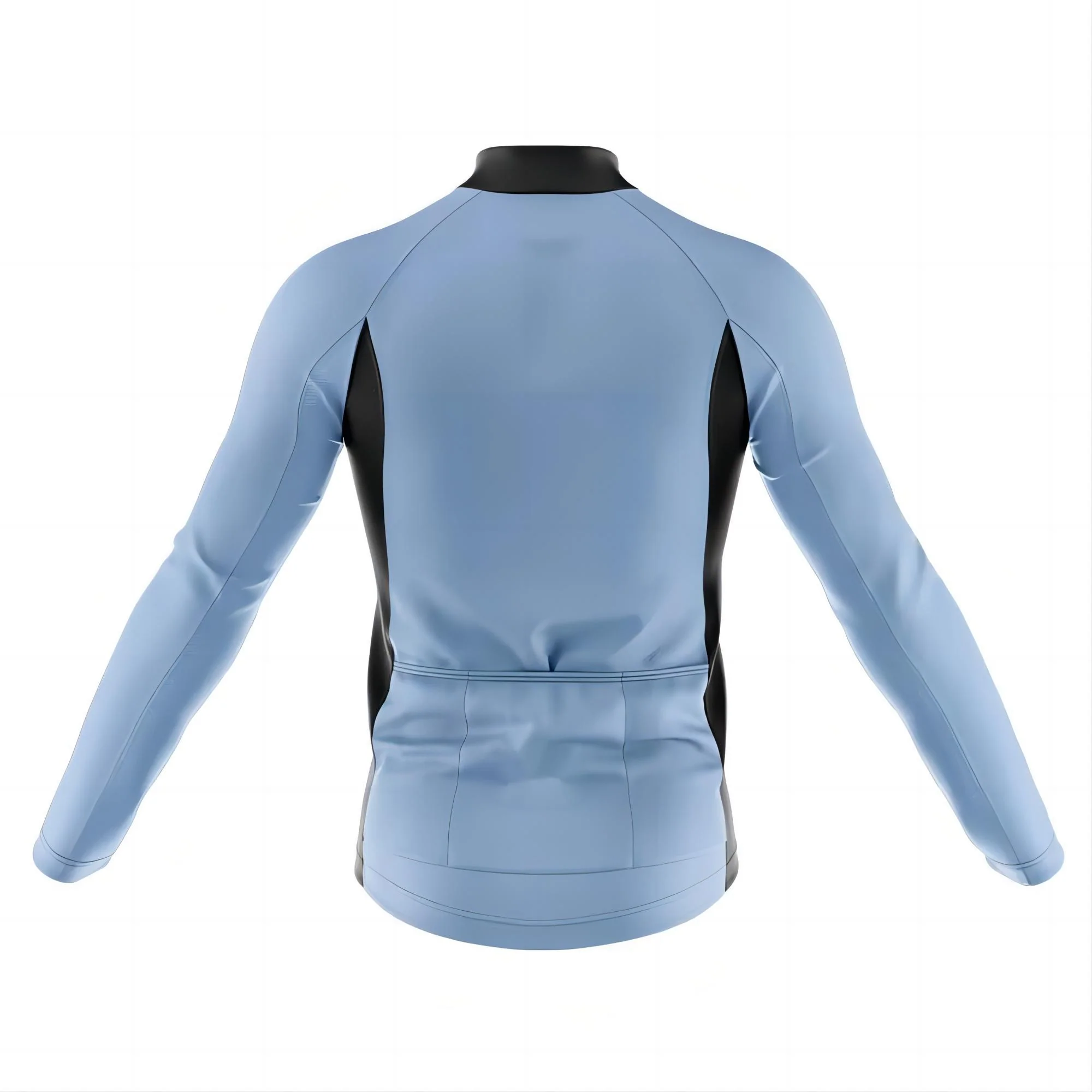 Cycling Unlocks My Super Powers  Men's Long Sleeve Cycling Jersey - Image 2