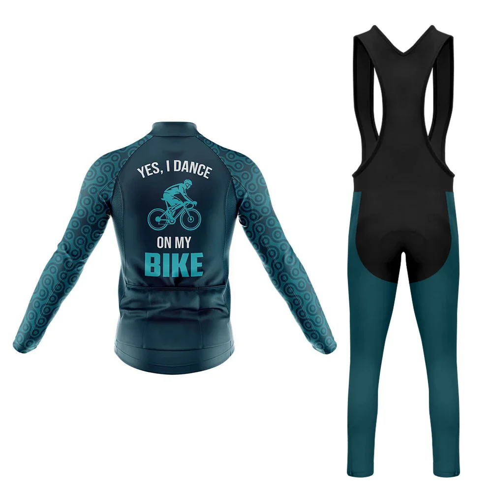 Dance on My Bike Men's Long Sleeve Cycling Kit - Image 2