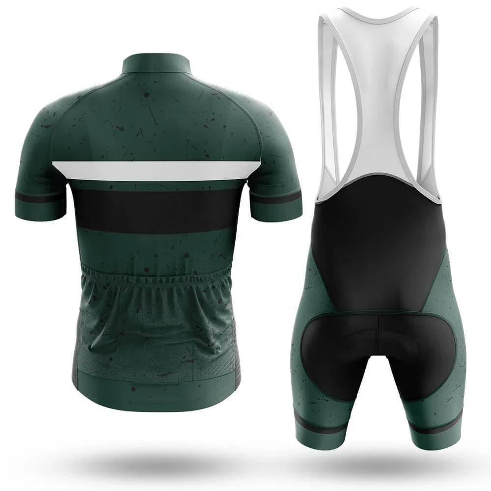 Deep Green Men's Short Sleeve Cycling Kit - Image 2