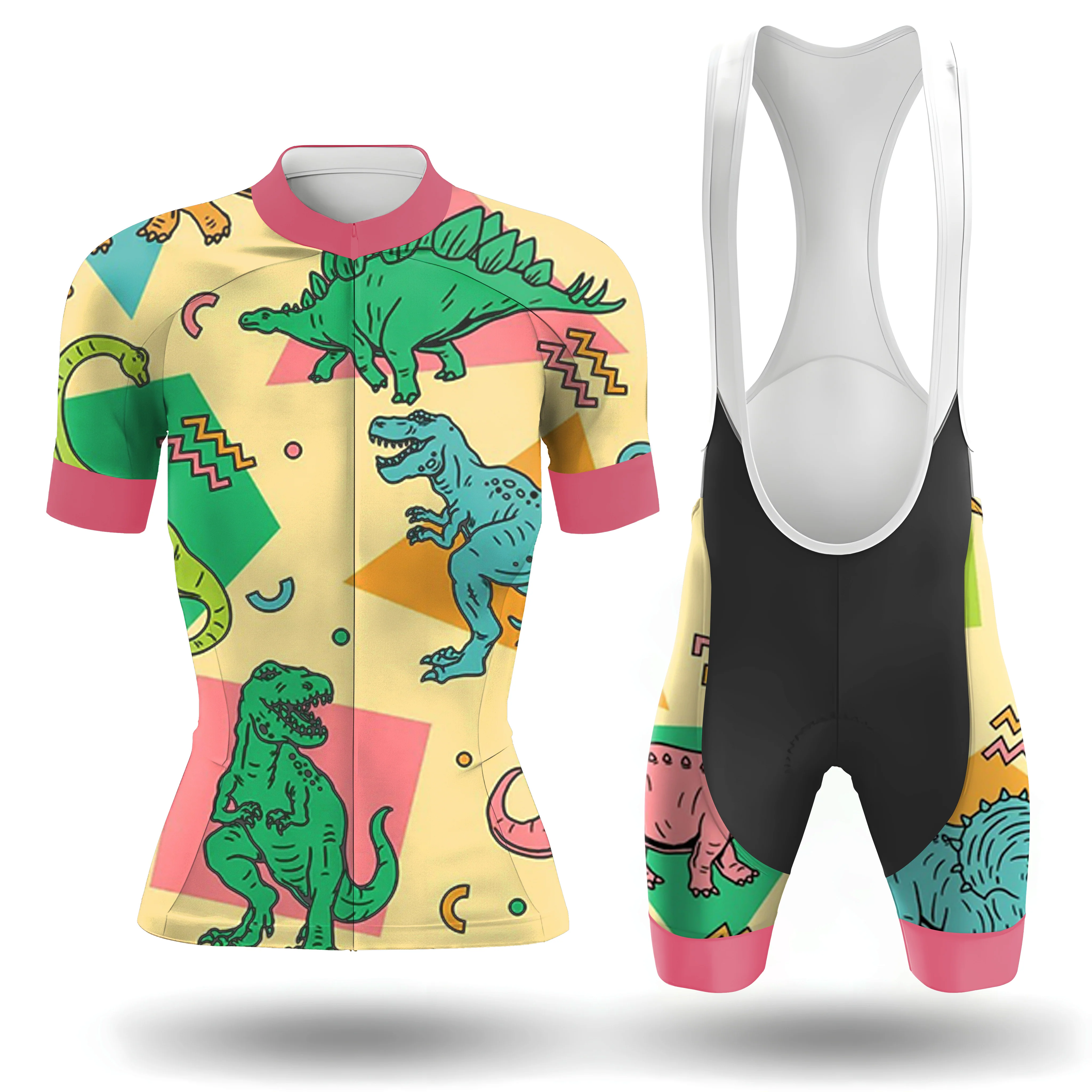 Dinosaur Women's Short Sleeve Cycling Kit
