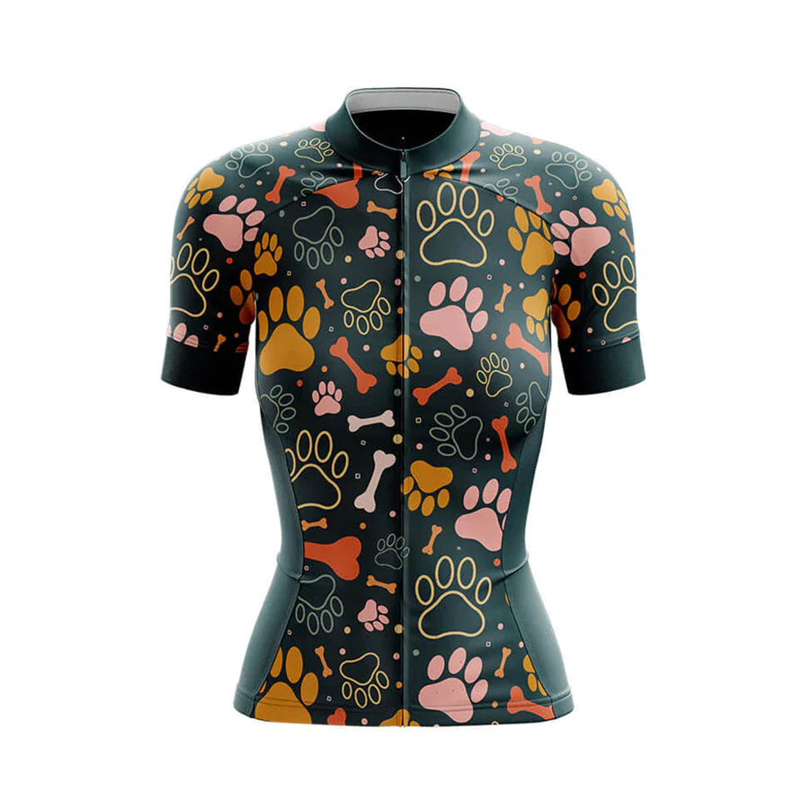 Dog Lover Women's Short Sleeve Cycling Kit - Image 3