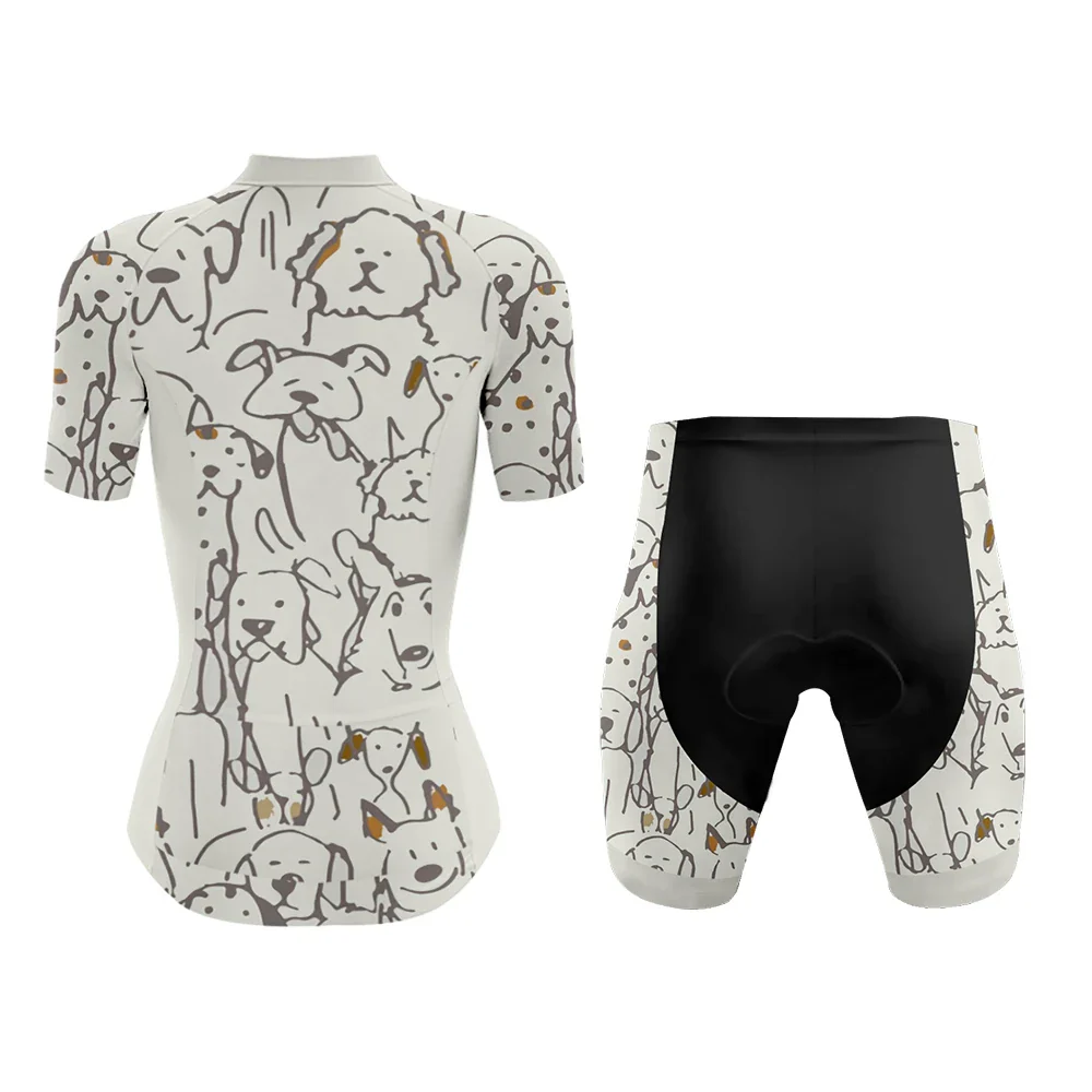 Dog Lovers Women's Cycling Kit - Image 2
