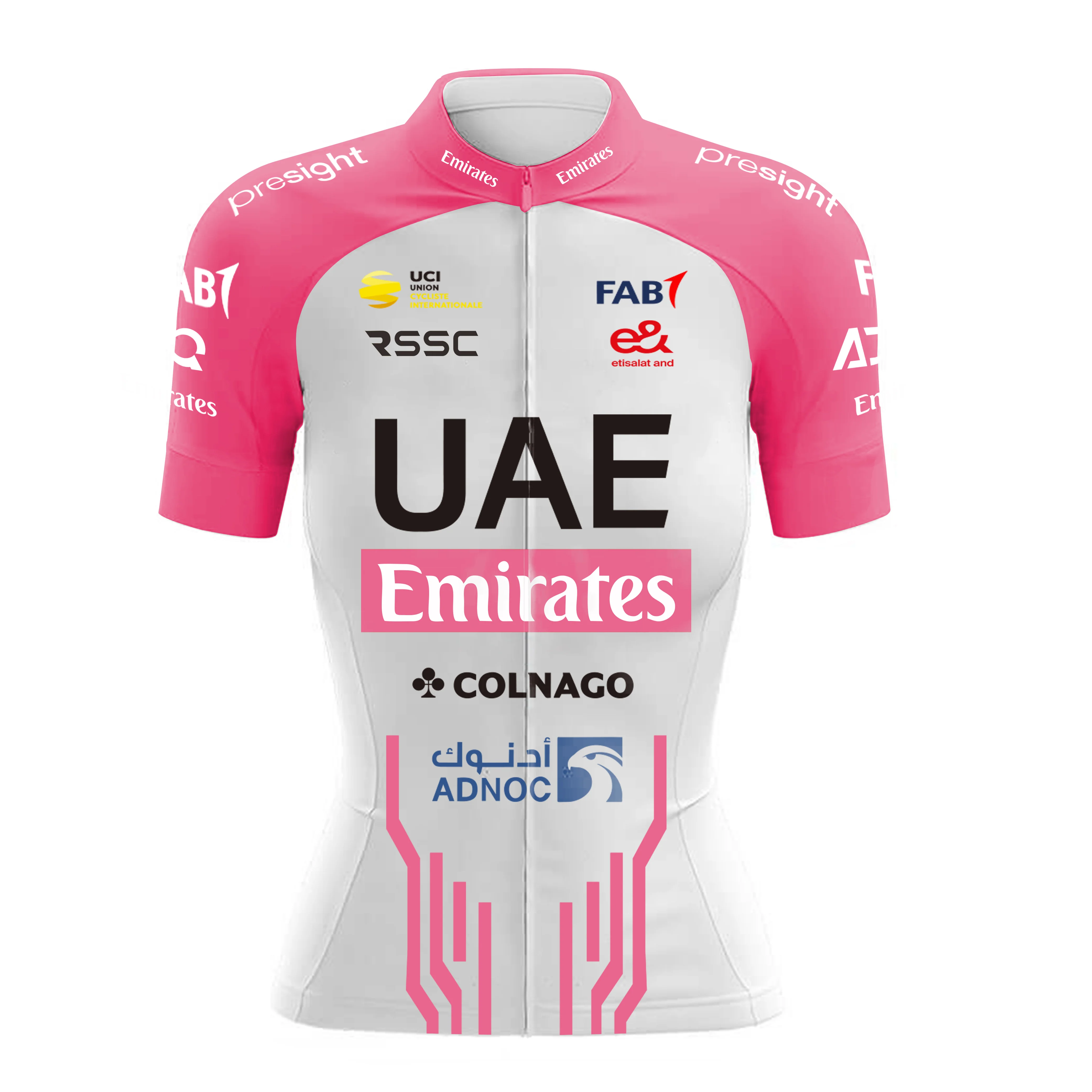 Emirates Fleet UAE Women's Short Sleeve Cycling Kit - Image 3