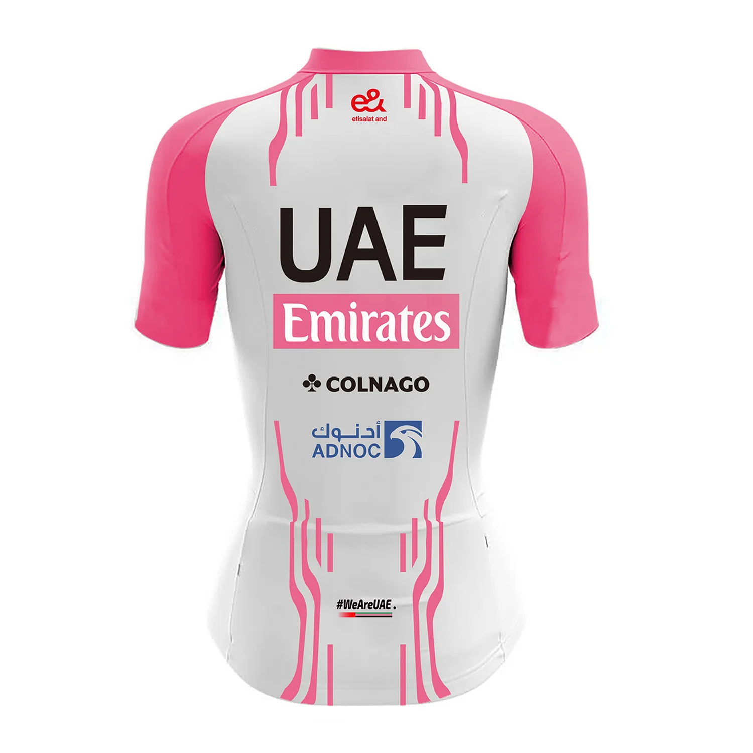 Emirates Fleet UAE Women's Short Sleeve Cycling Kit - Image 4