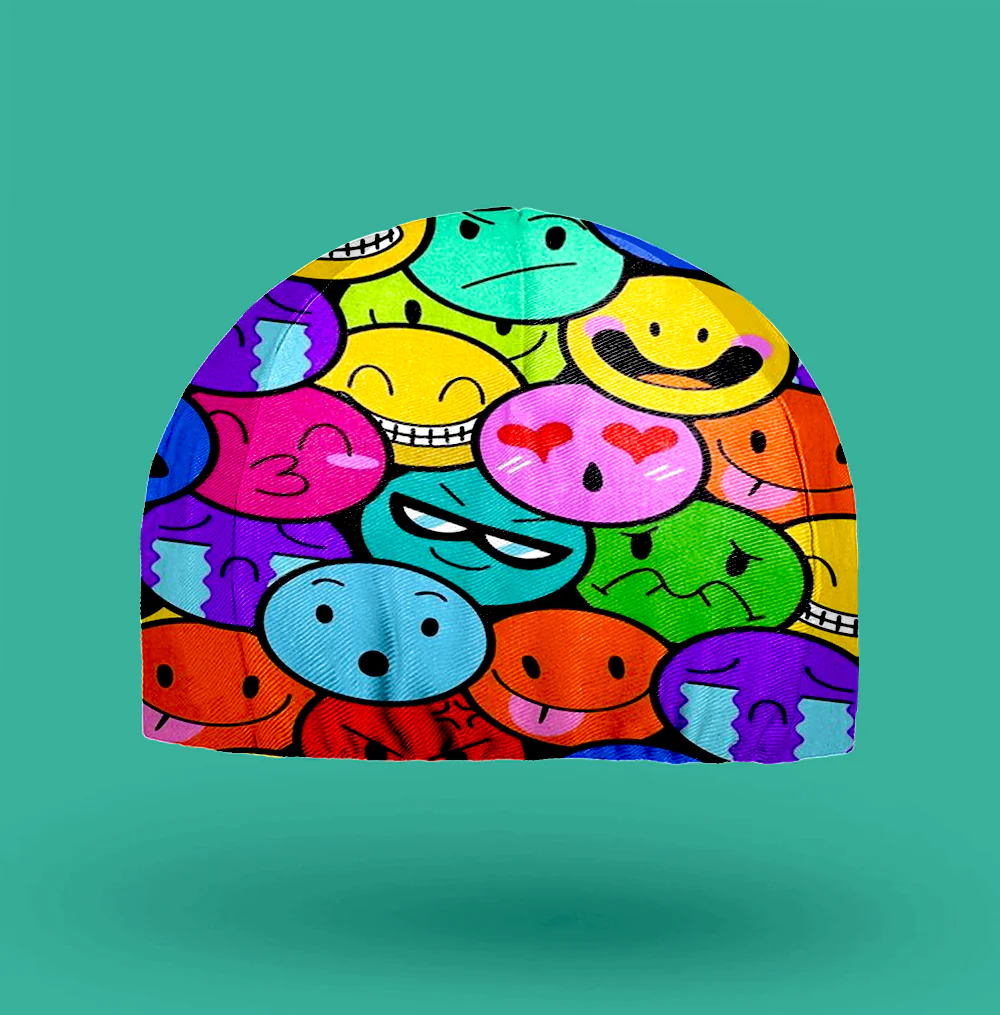 Emotional Smile Cycling Cap - Image 3