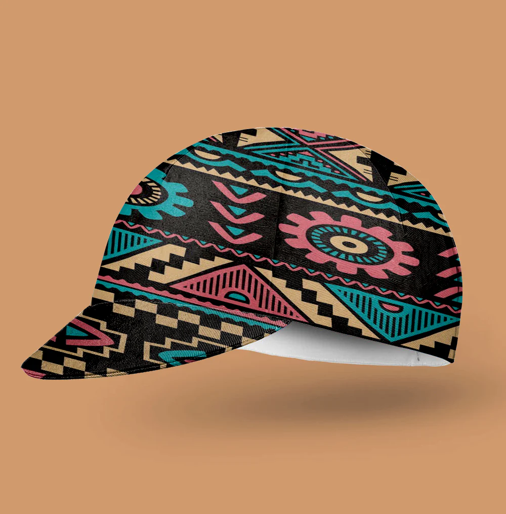 Ethnic Patterns Cycling Cap - Image 2
