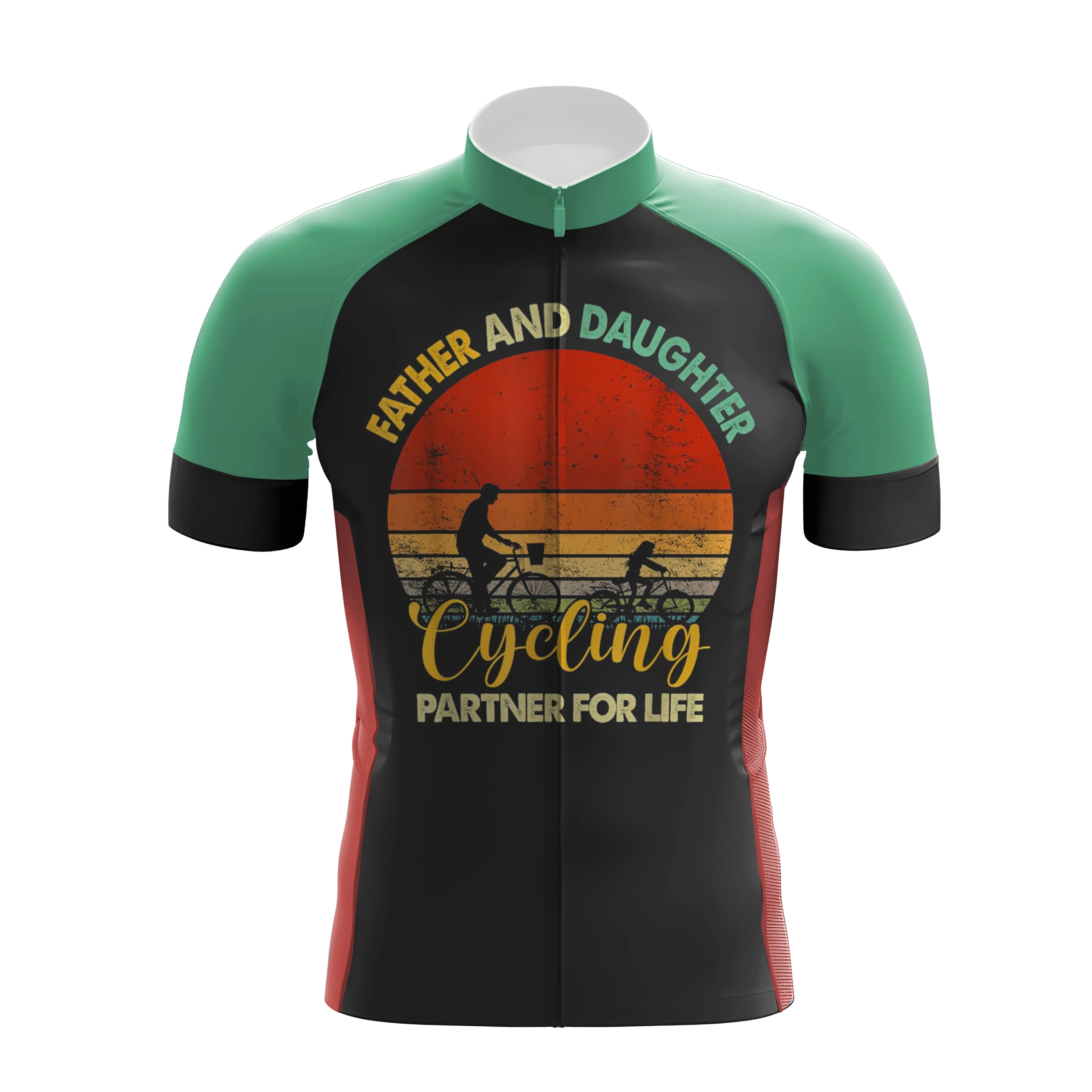 Father And Daughter Riding Men's Cycling Kit - Image 3