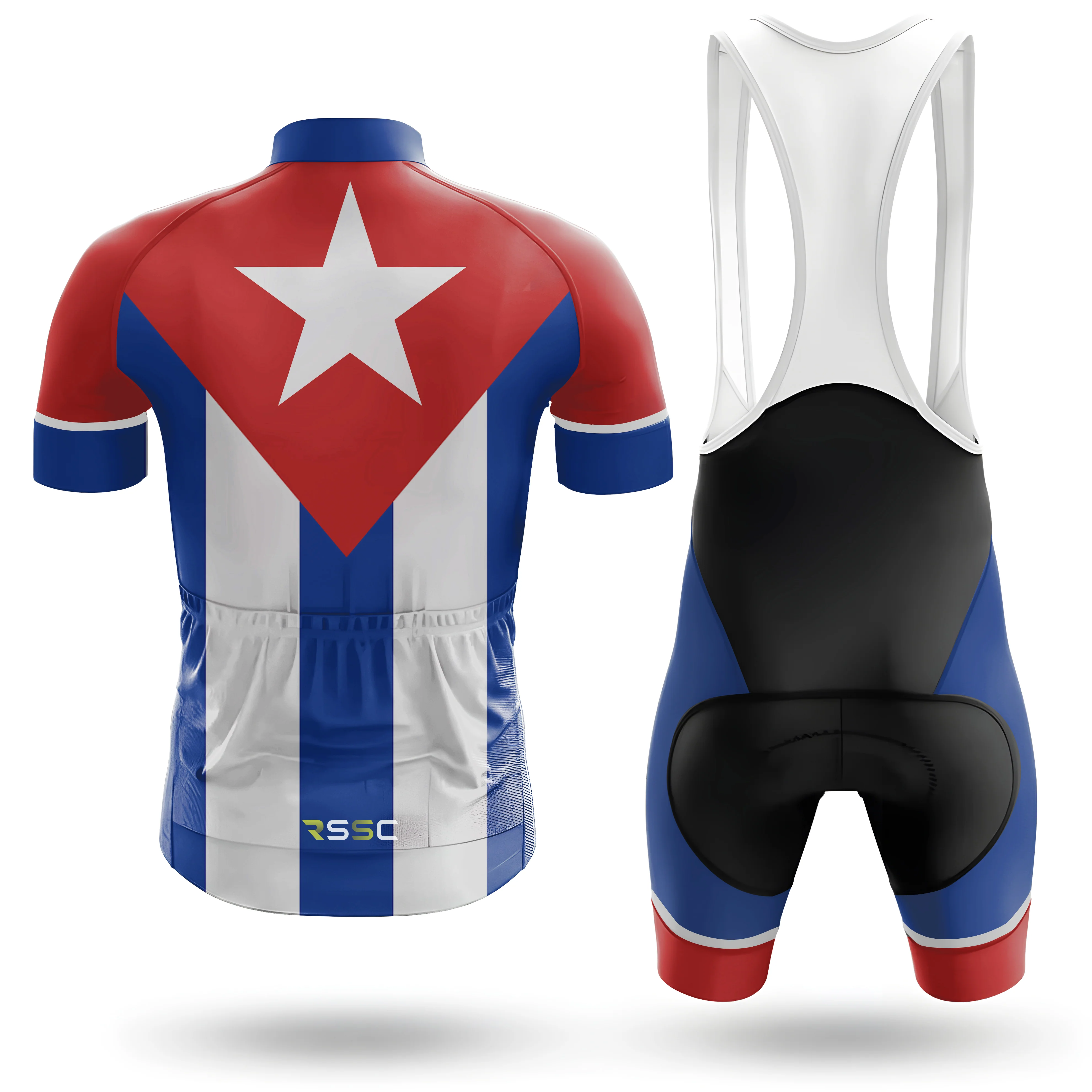 Flag Of Cuba Men's Cycling Kit - Image 2