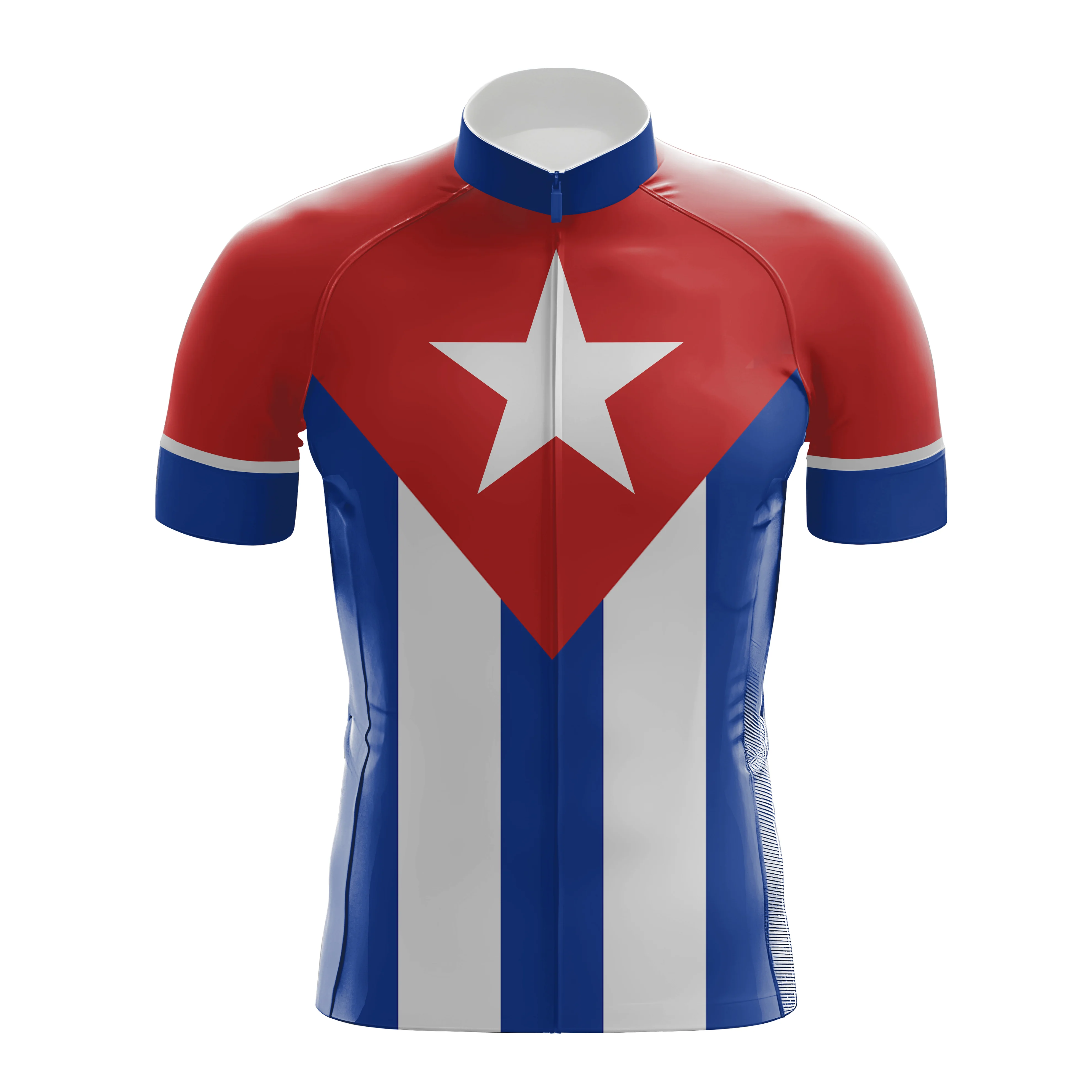 Flag Of Cuba Men's Cycling Kit - Image 3