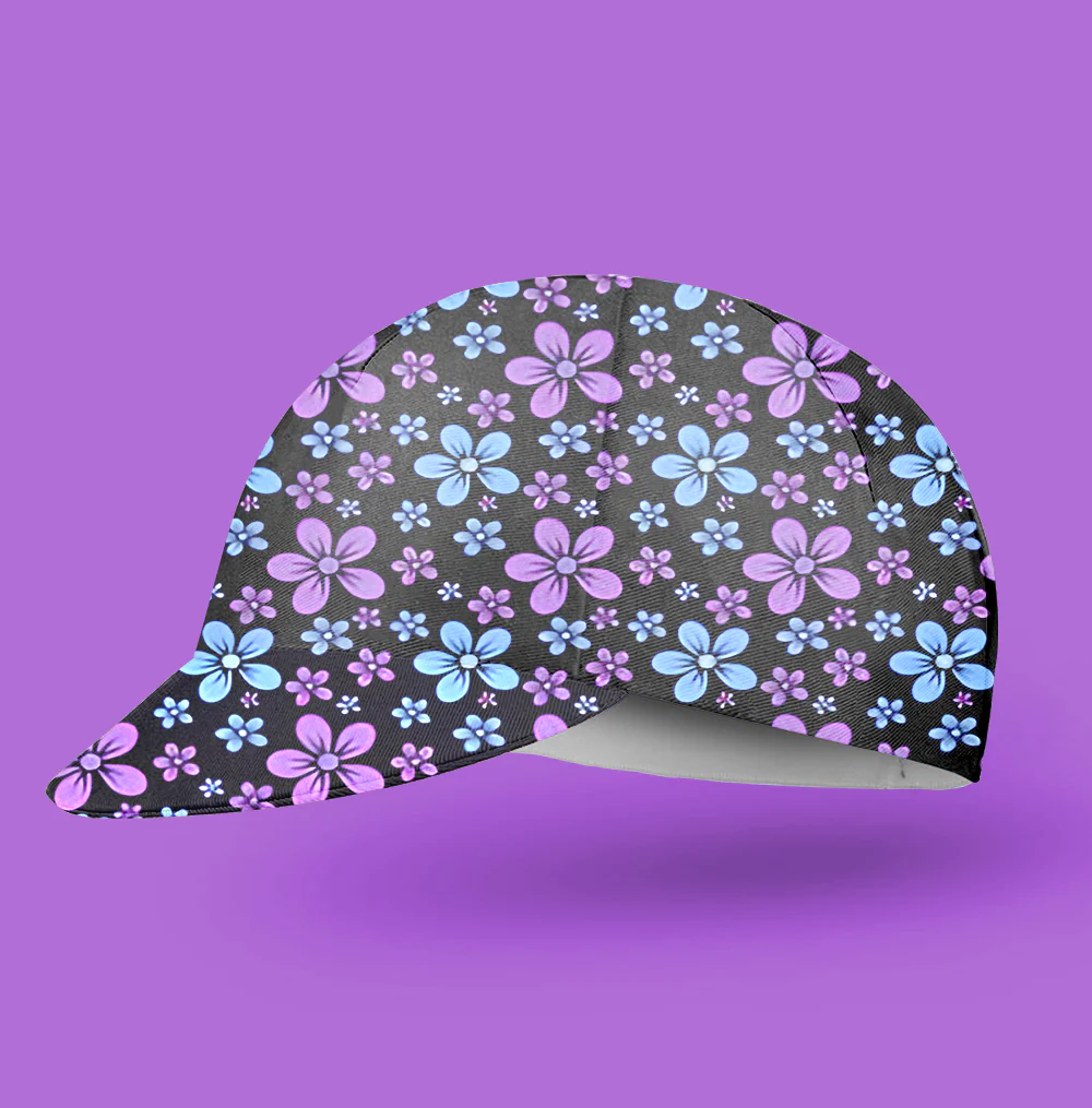 Flower Cycling Cap - Image 2