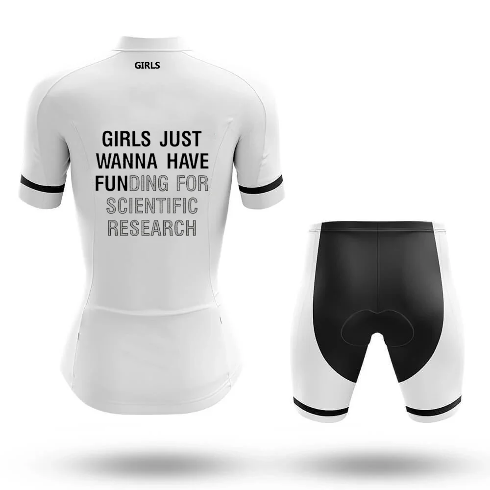 Girls Just Wanna Have Fun Women's Short Sleeve Cycling Kit - Image 2
