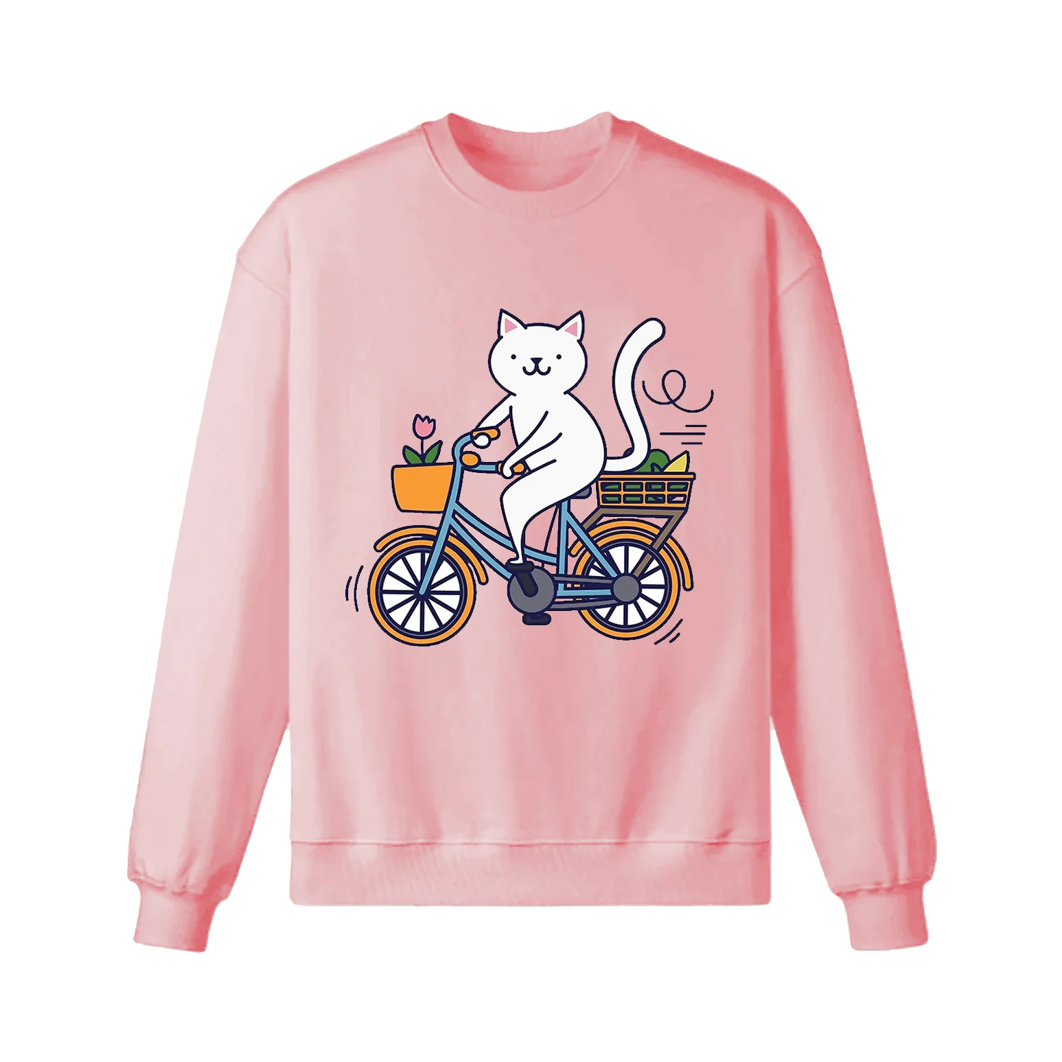 Go Green Ride A Bike Sweatshirt - Image 3
