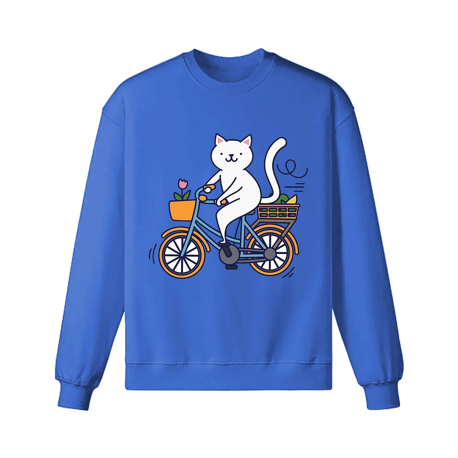 Go Green Ride A Bike Sweatshirt - Image 8