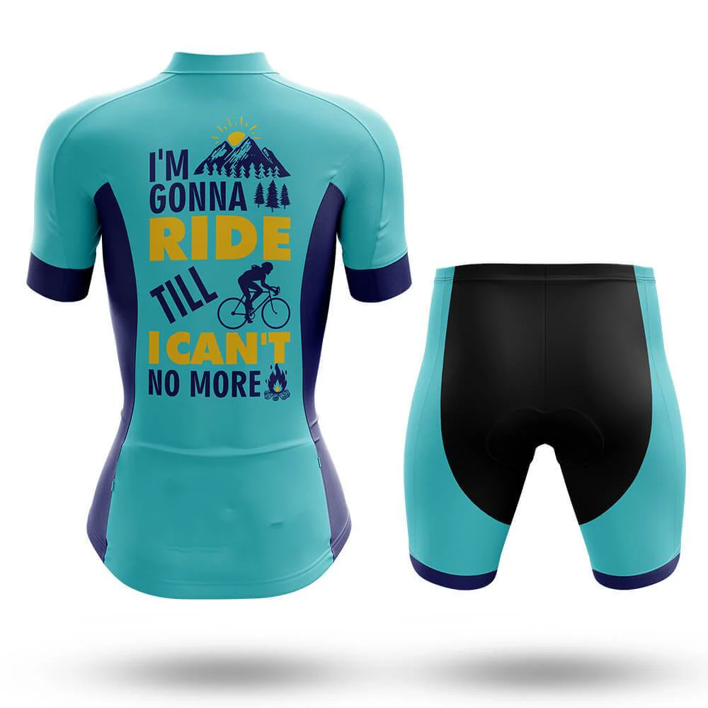 Till I Can't Women's Short Sleeve Cycling Kit - Image 2