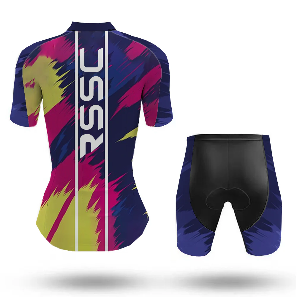 Gradient Color Women's Cycling Kit - Image 2
