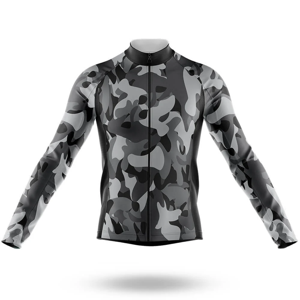 Gray Camo Men's Cycling Kit - Image 5