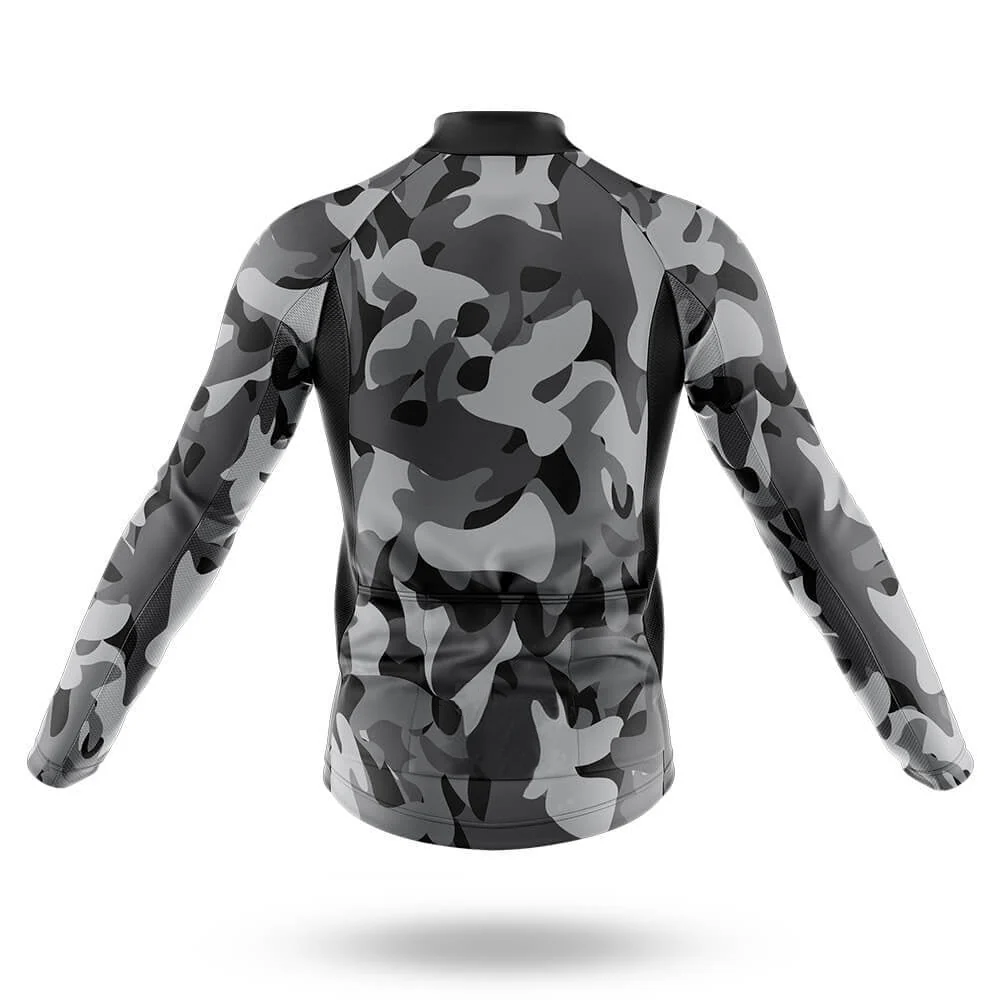 Gray Camo Men's Cycling Kit - Image 6