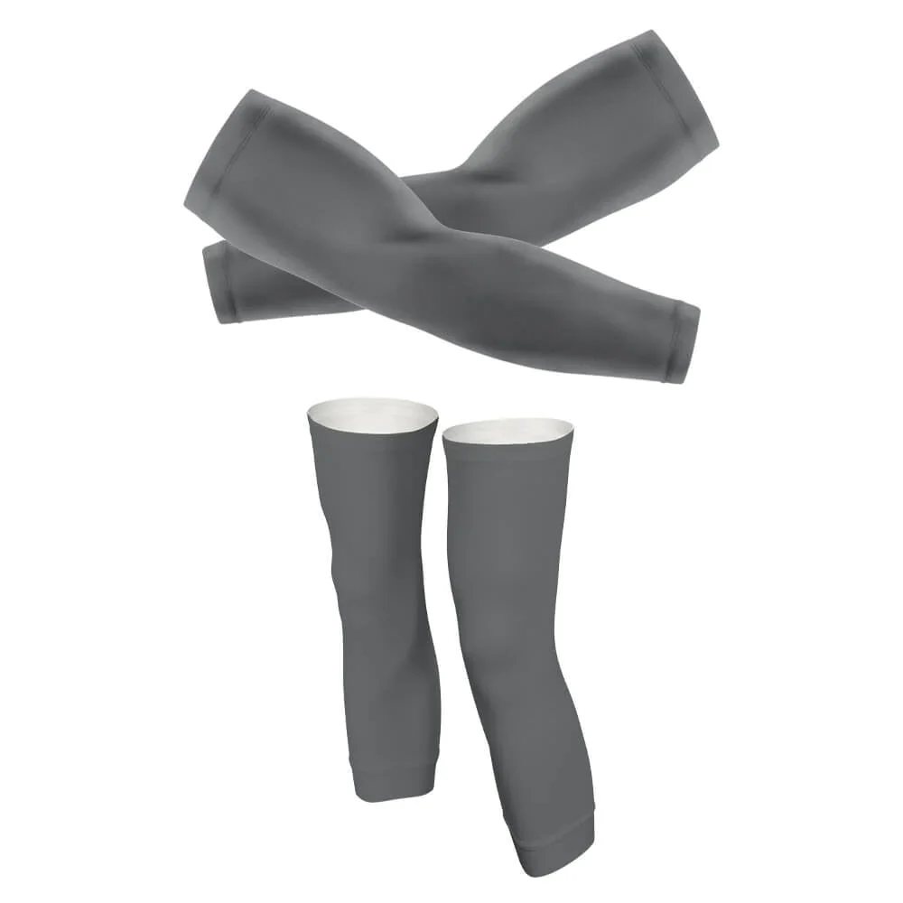 Grey Arm And Leg Sleeves - Image 5