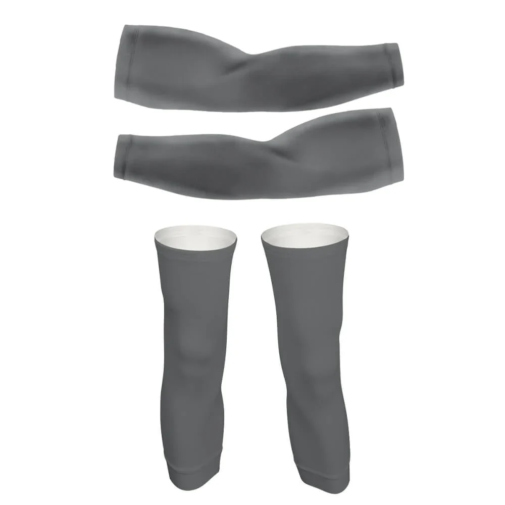 Grey Arm And Leg Sleeves - Image 6