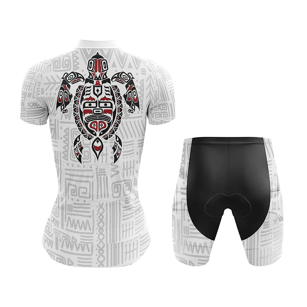 Haida Native Turtle Women's Cycling Kit - Image 2