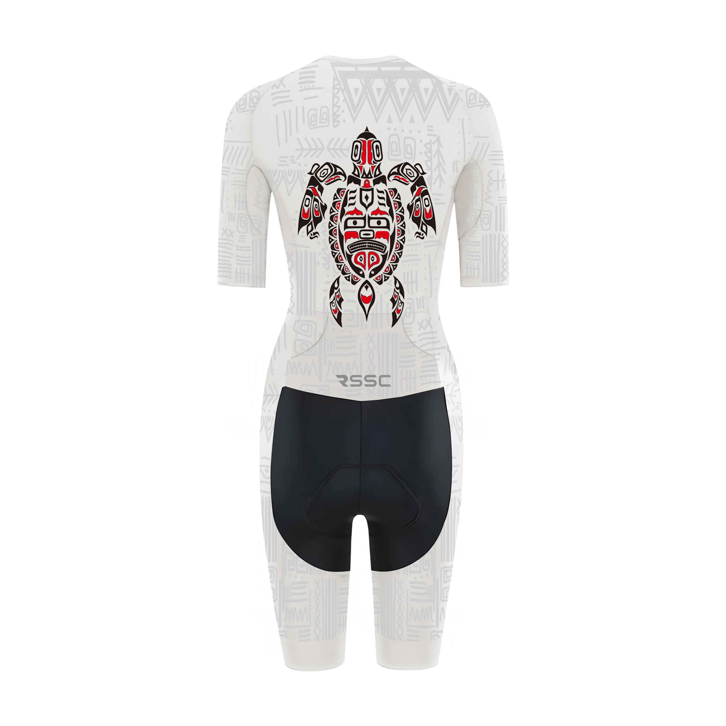 Haida Native Turtle Women's Triathlon Suit - Image 2