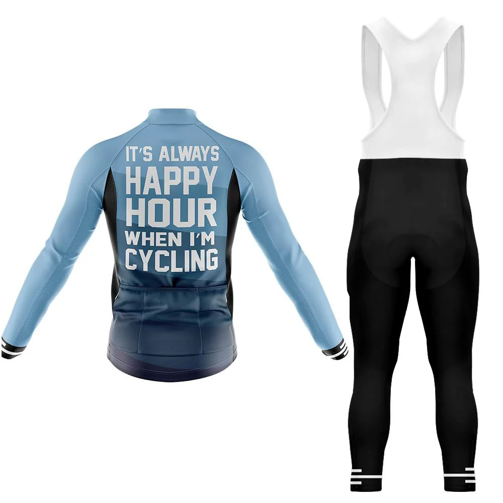 Happy Hour Men's Long Sleeve Cycling Kit - Image 2