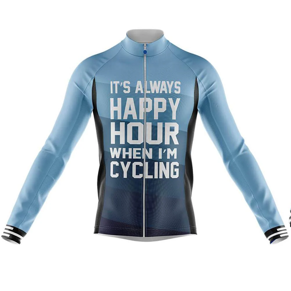 Happy Hour Men's Long Sleeve Cycling Kit - Image 3