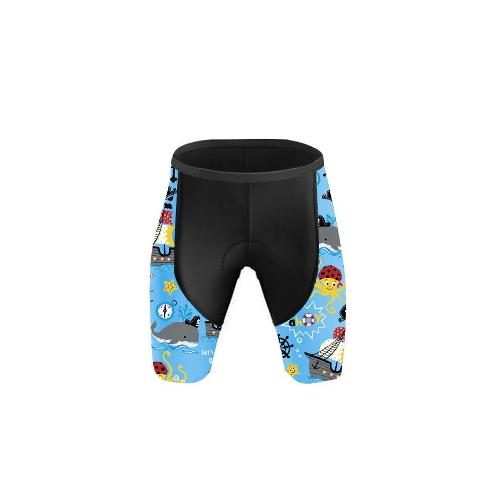 Happy Ocean Kid's Cycling Kit - Image 6